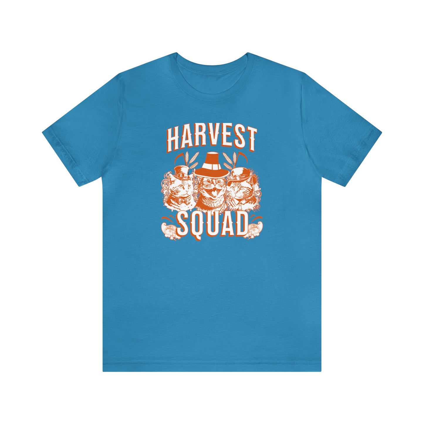 Harvest Squad Cool Cats Steam Punk Unisex Jersey Short Sleeve Tee