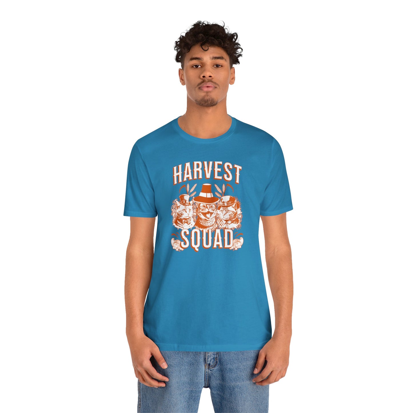 Harvest Squad Cool Cats Steam Punk Unisex Jersey Short Sleeve Tee