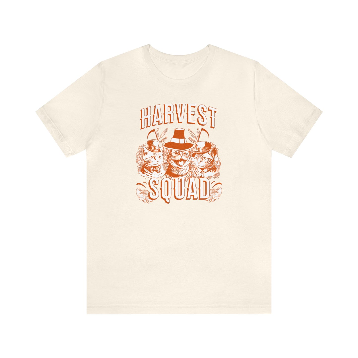 Harvest Squad Cool Cats Steam Punk Unisex Jersey Short Sleeve Tee