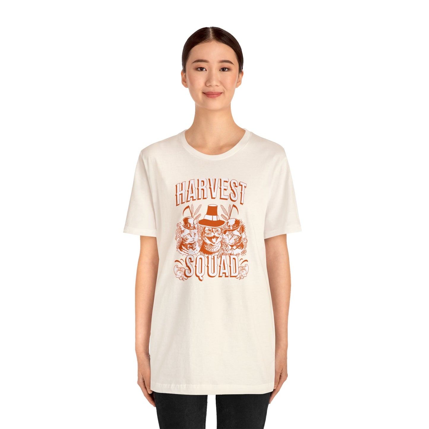 Harvest Squad Cool Cats Steam Punk Unisex Jersey Short Sleeve Tee