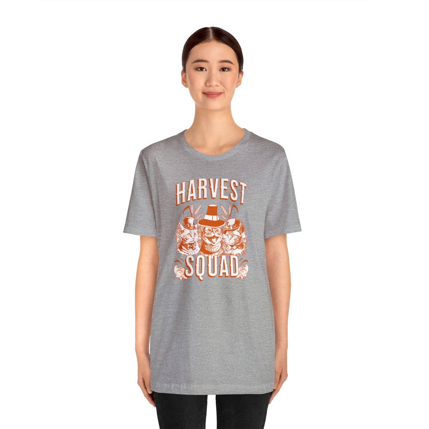 Harvest Squad Cool Cats Steam Punk Unisex Jersey Short Sleeve Tee