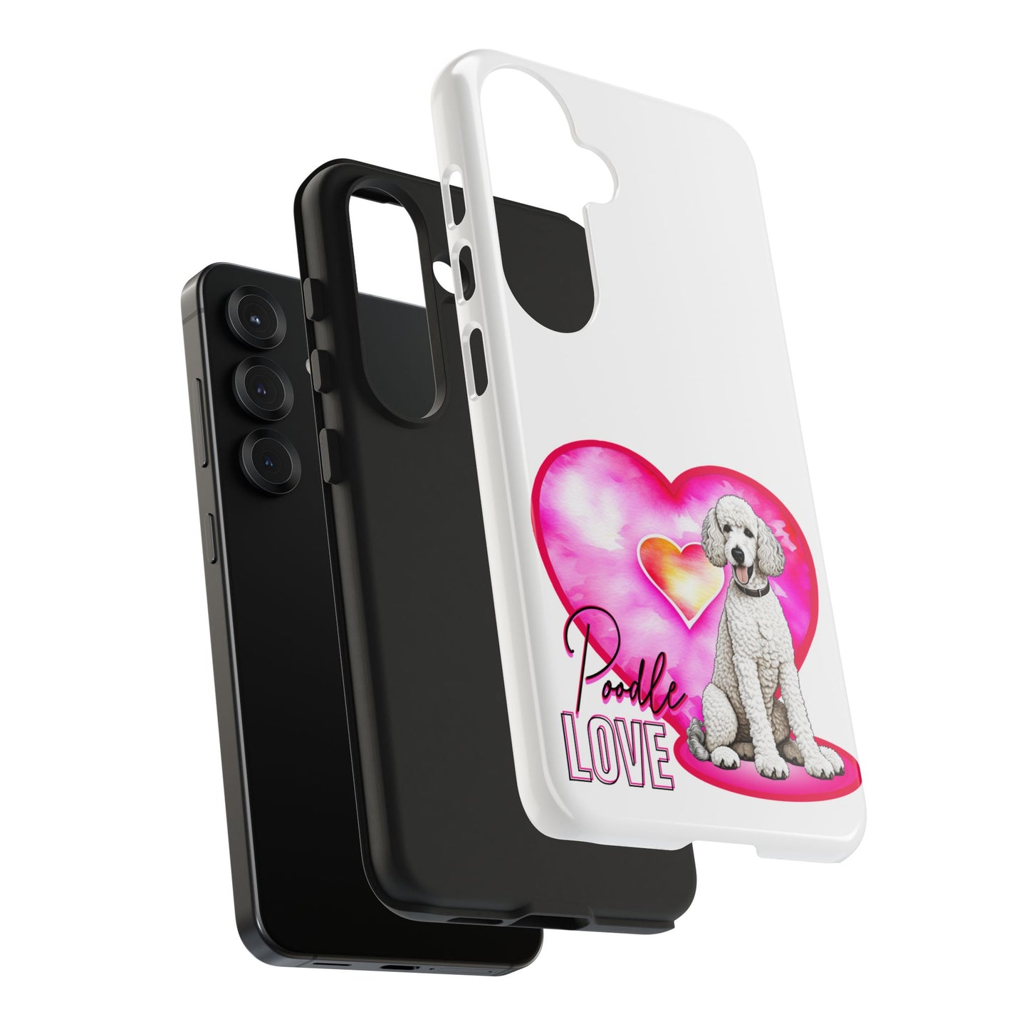 Poodle Love Tough Phone Case