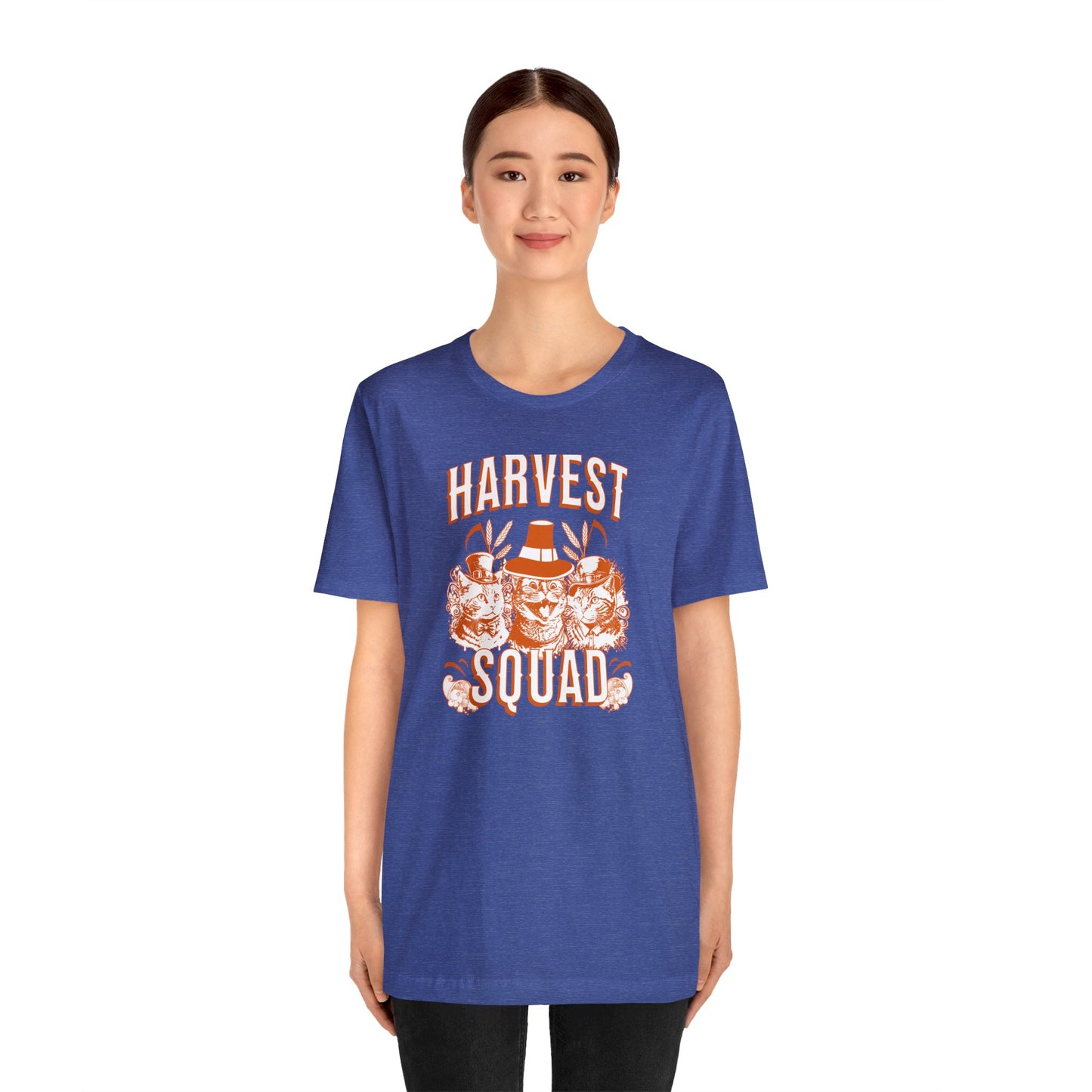 Harvest Squad Cool Cats Steam Punk Unisex Jersey Short Sleeve Tee