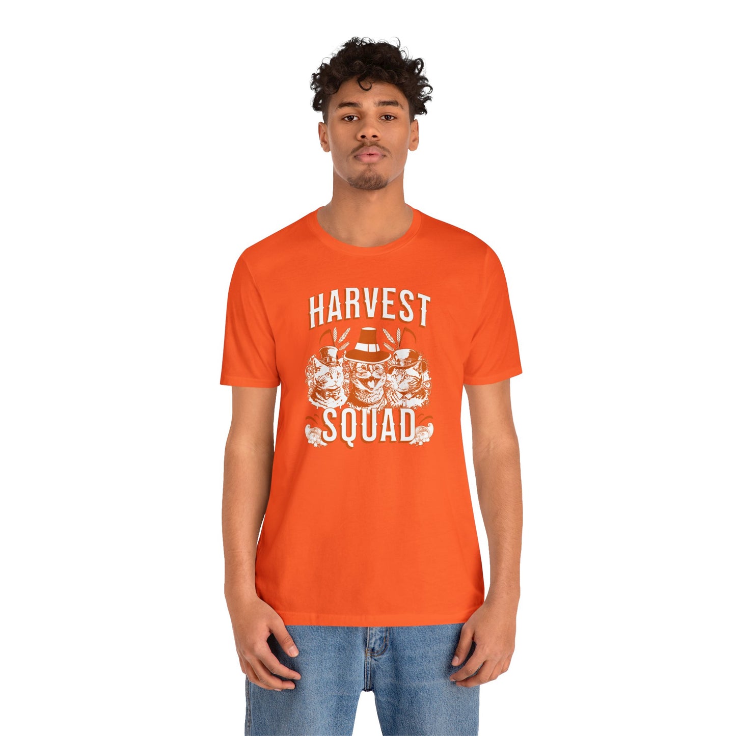 Harvest Squad Cool Cats Steam Punk Unisex Jersey Short Sleeve Tee