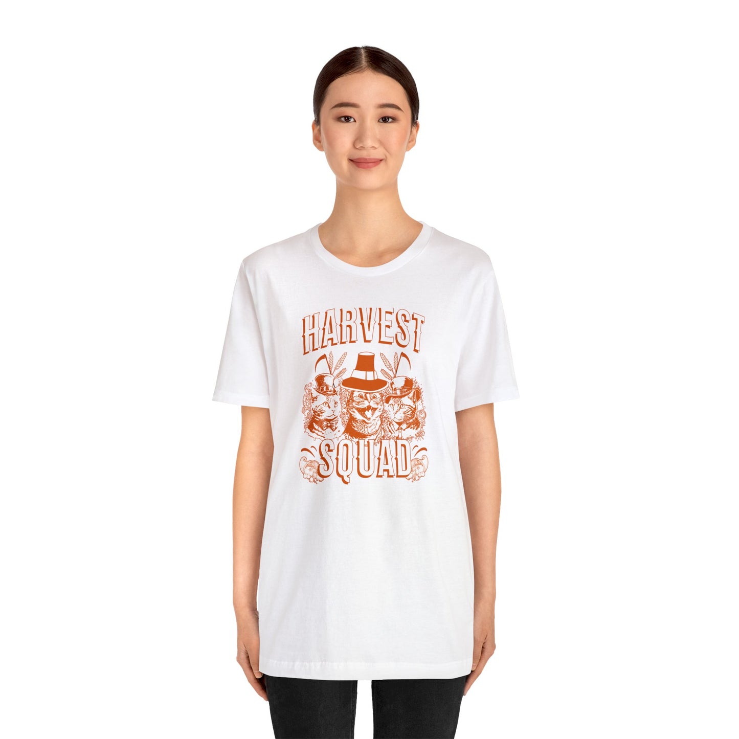 Harvest Squad Cool Cats Steam Punk Unisex Jersey Short Sleeve Tee