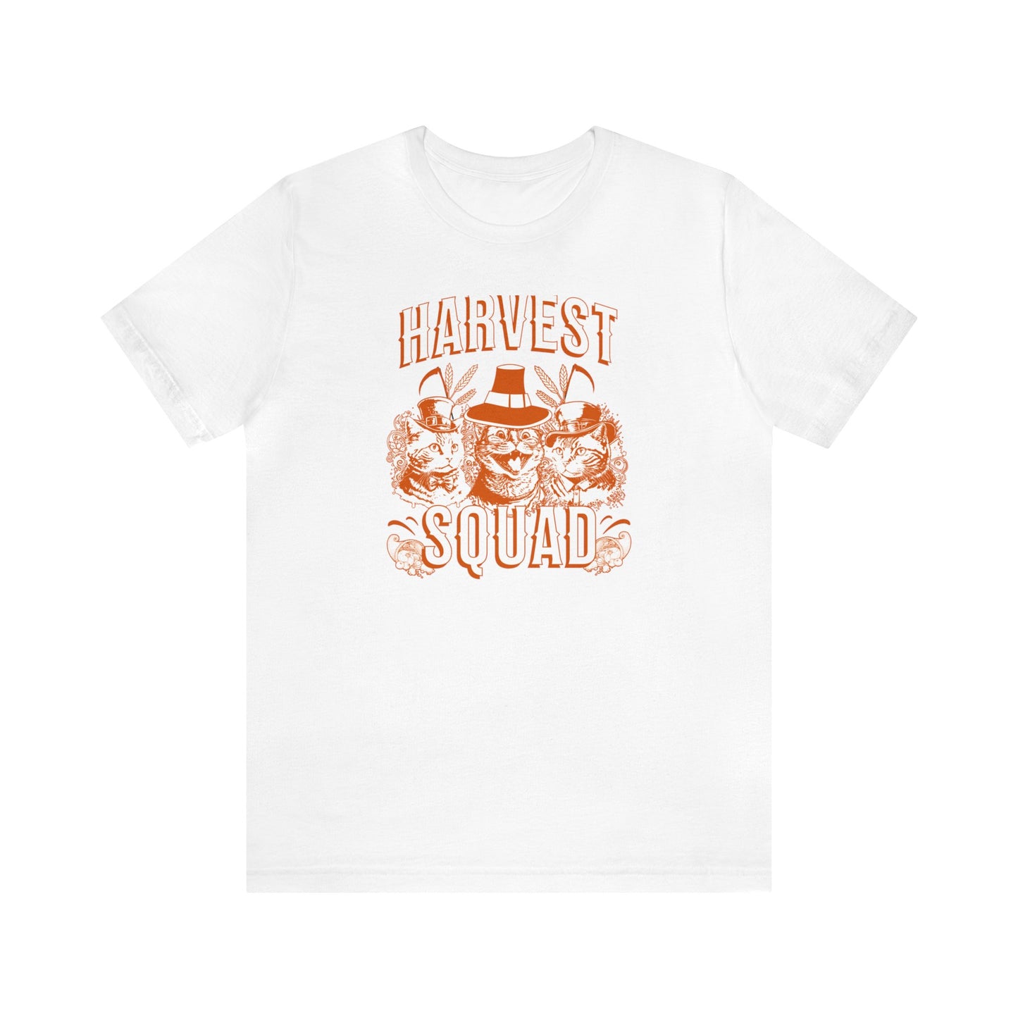 Harvest Squad Cool Cats Steam Punk Unisex Jersey Short Sleeve Tee