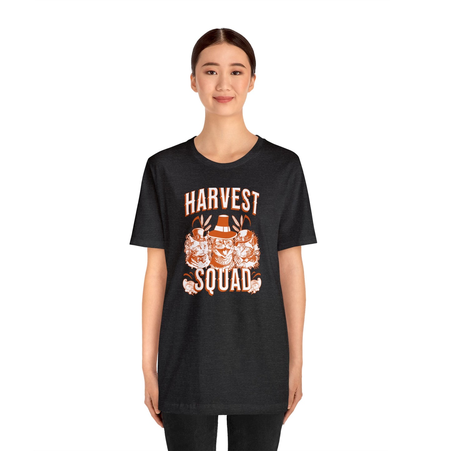Harvest Squad Cool Cats Steam Punk Unisex Jersey Short Sleeve Tee