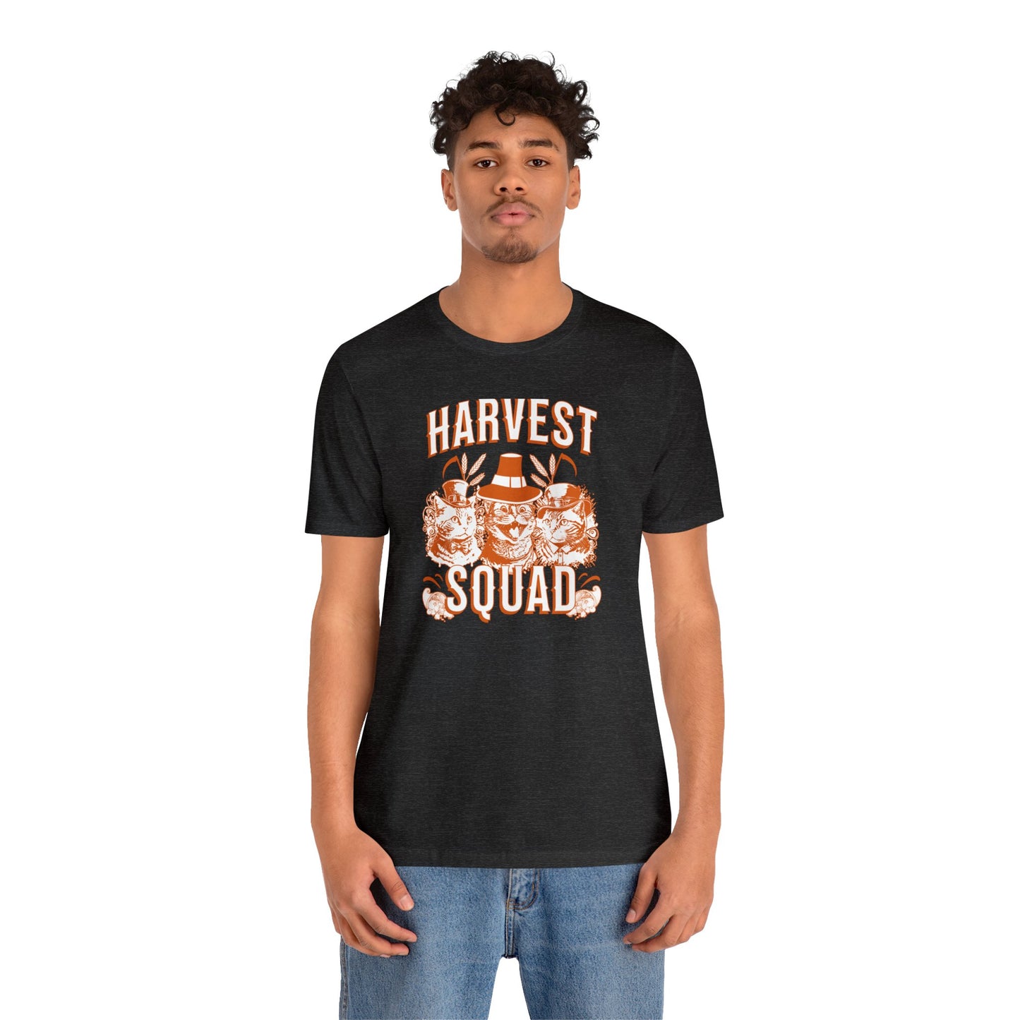 Harvest Squad Cool Cats Steam Punk Unisex Jersey Short Sleeve Tee