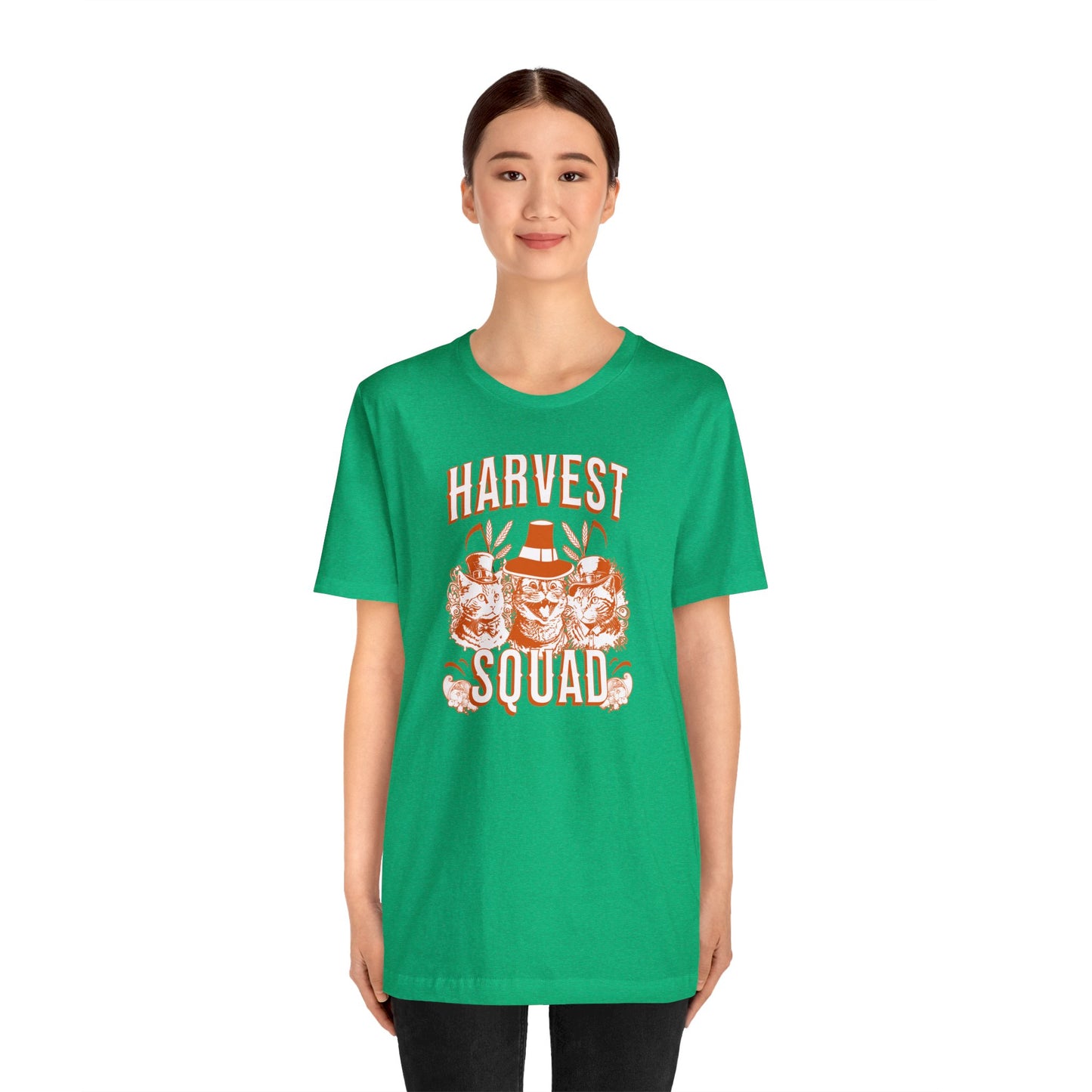 Harvest Squad Cool Cats Steam Punk Unisex Jersey Short Sleeve Tee