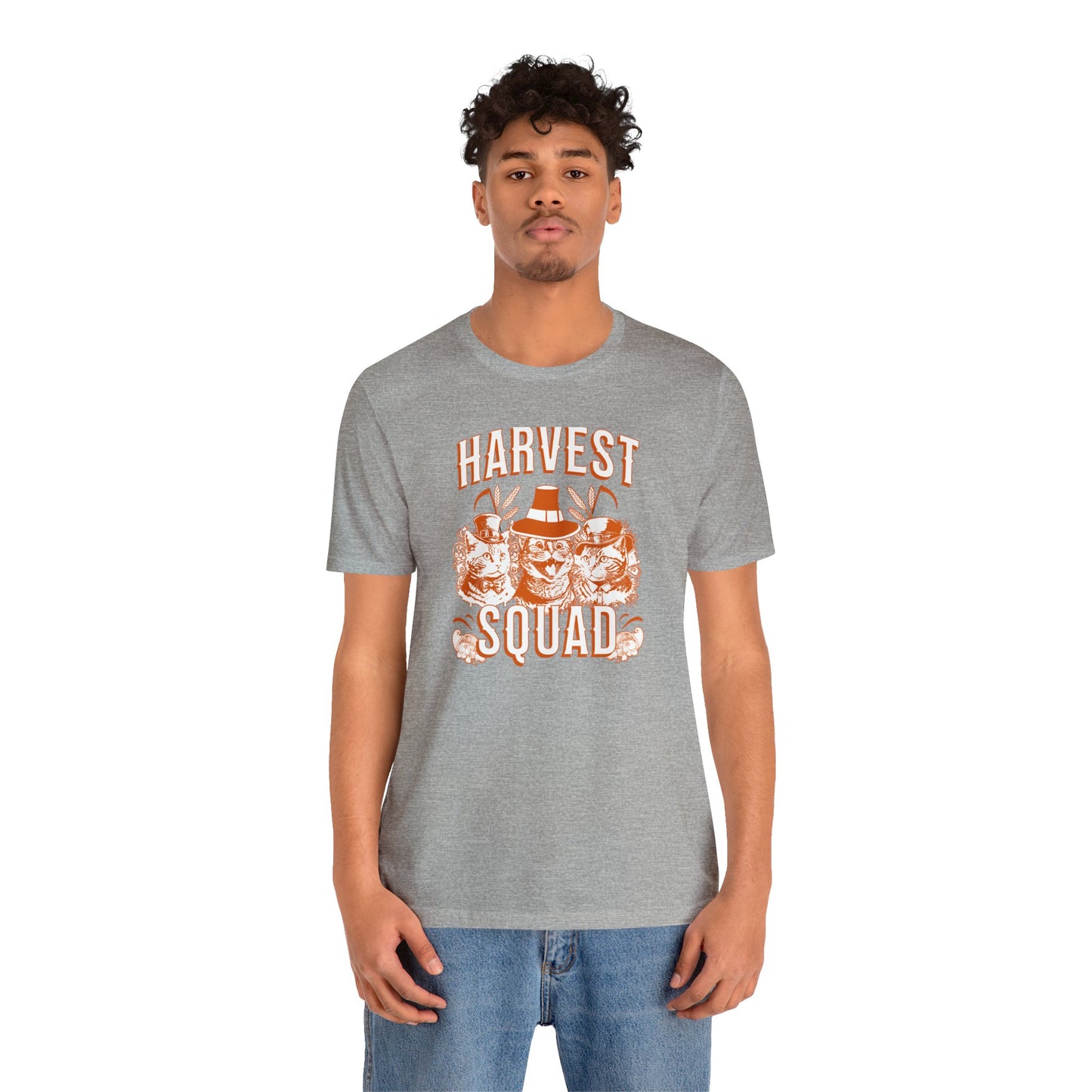 Harvest Squad Cool Cats Steam Punk Unisex Jersey Short Sleeve Tee