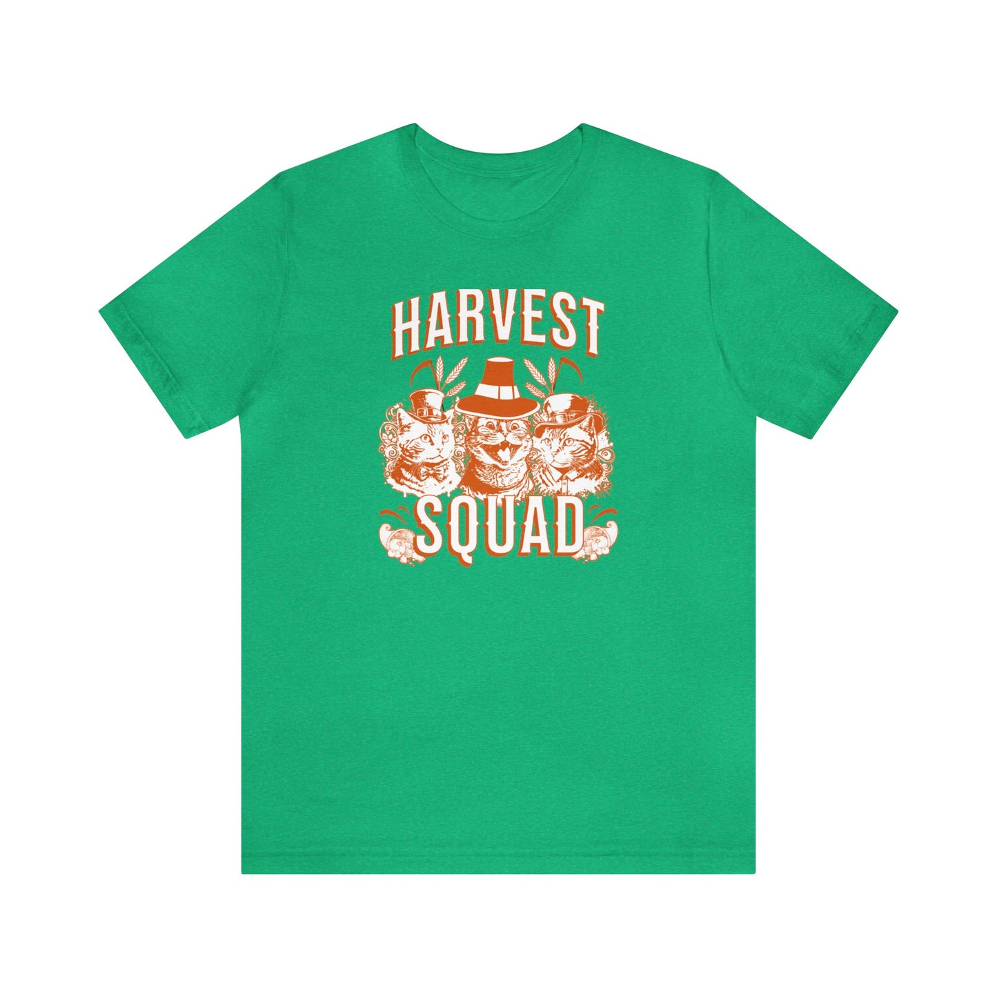 Harvest Squad Cool Cats Steam Punk Unisex Jersey Short Sleeve Tee