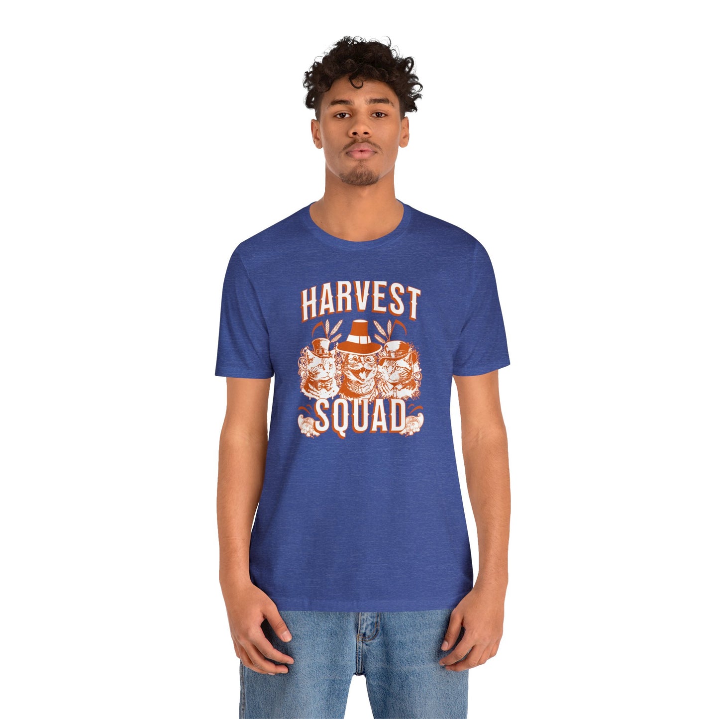 Harvest Squad Cool Cats Steam Punk Unisex Jersey Short Sleeve Tee