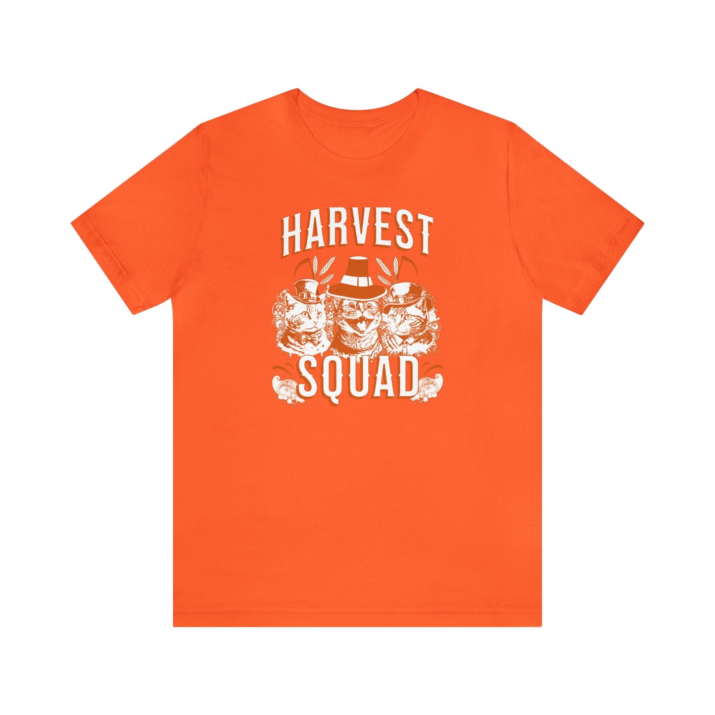 Harvest Squad Cool Cats Steam Punk Unisex Jersey Short Sleeve Tee