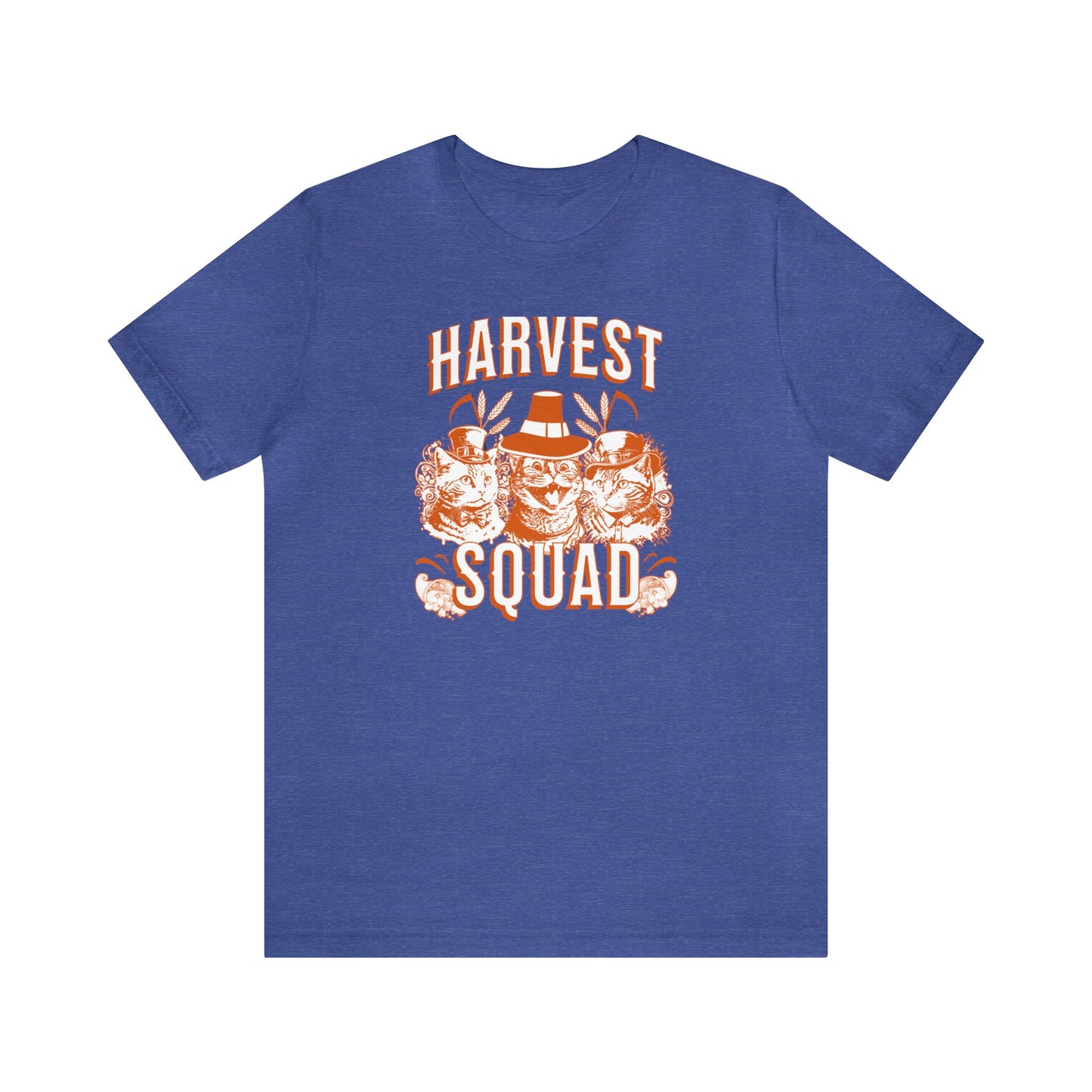 Harvest Squad Cool Cats Steam Punk Unisex Jersey Short Sleeve Tee