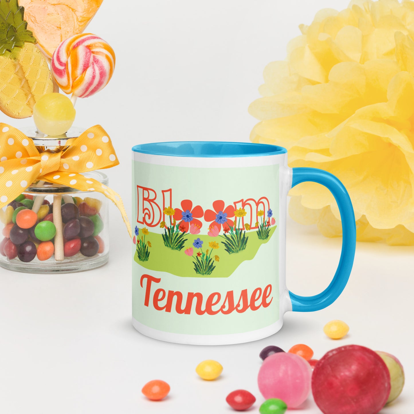 Bloom Tennessee Mug with Color Inside