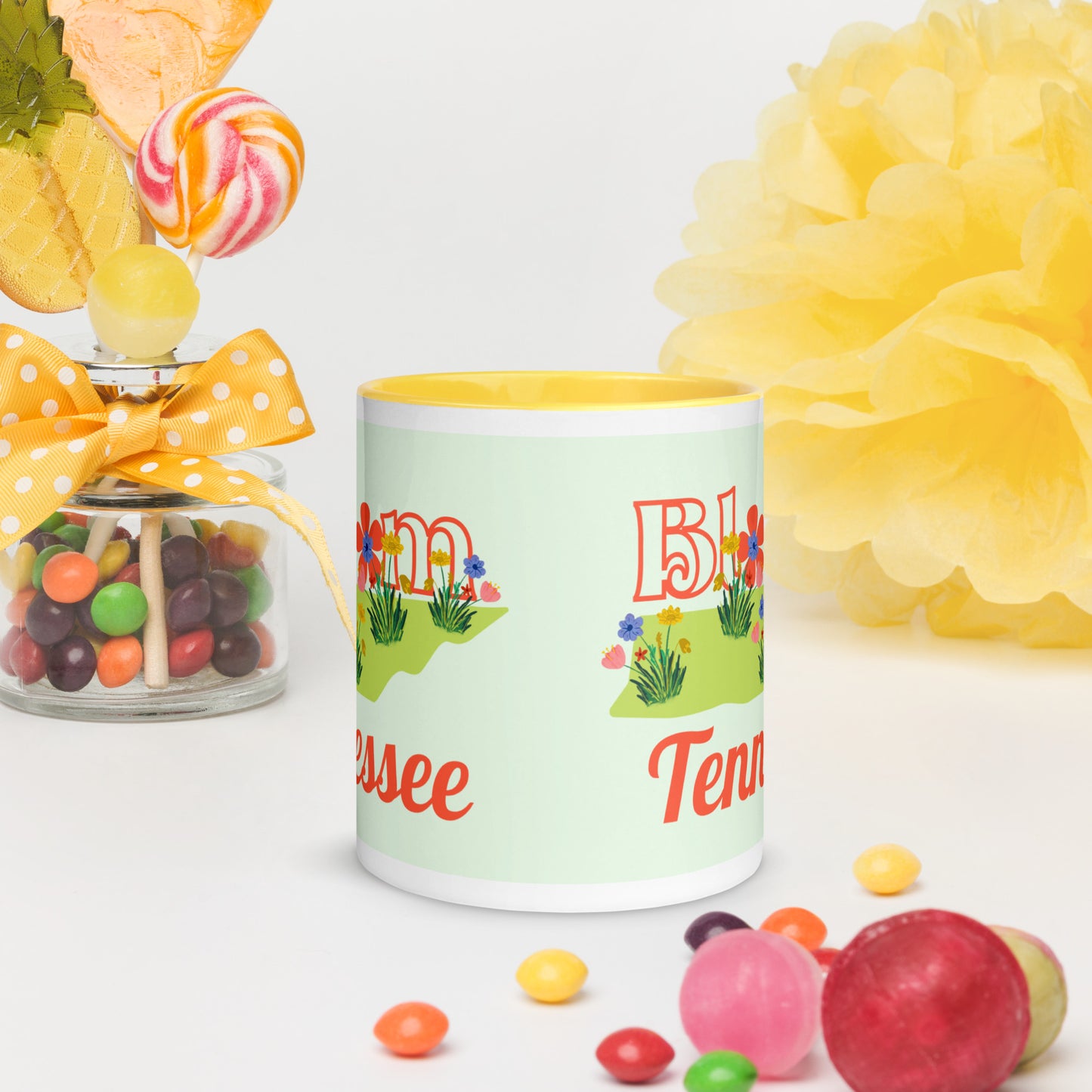 Bloom Tennessee Mug with Color Inside