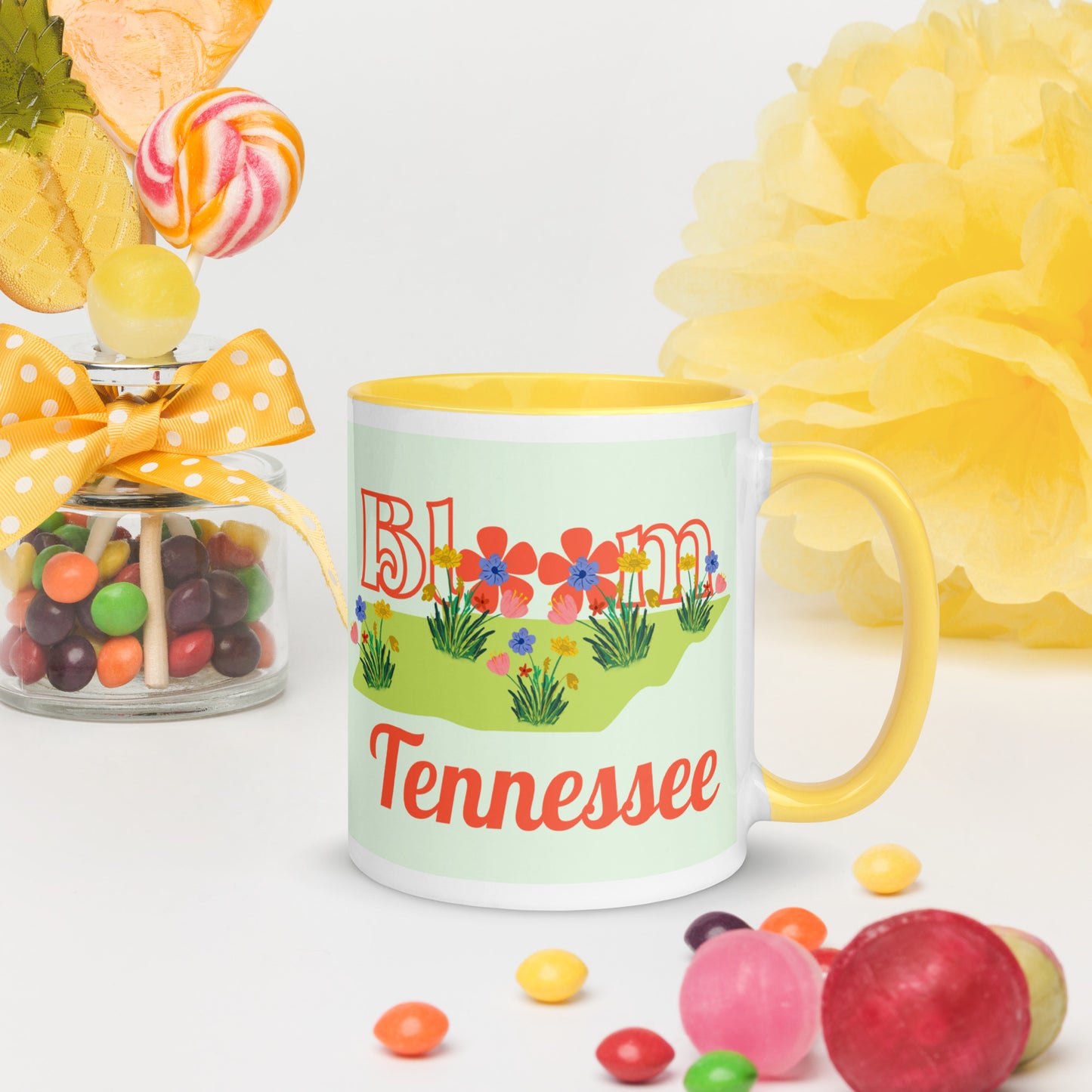 Bloom Tennessee Mug with Color Inside