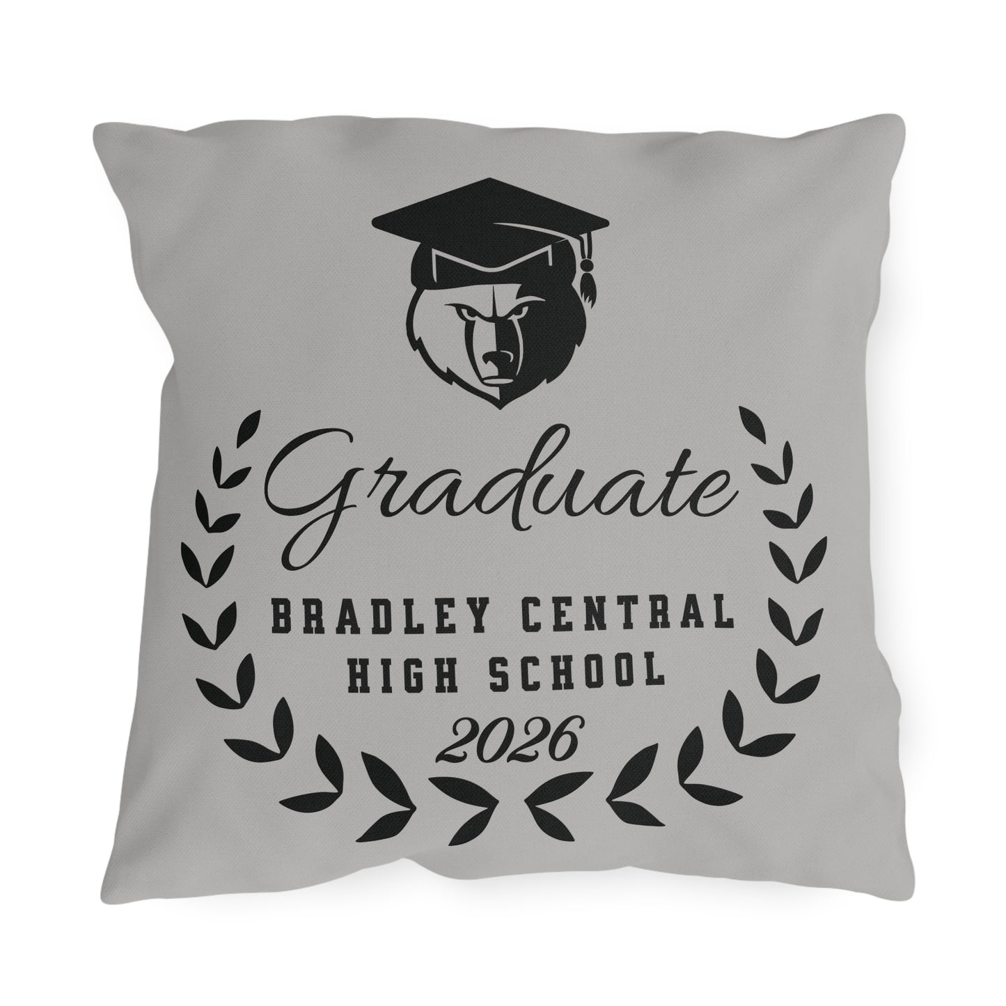 Graduation Outdoor Pillow – Bradley Central High School 2026 Graduate Throw Pillow