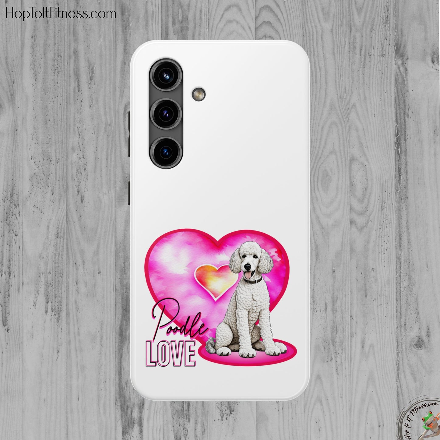 Poodle Love Tough Phone Case