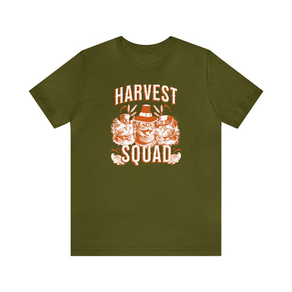 Harvest Squad Cool Cats Steam Punk Unisex Jersey Short Sleeve Tee