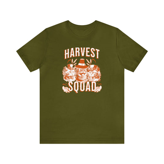 Harvest Squad Cool Cats Steam Punk Unisex Jersey Short Sleeve Tee