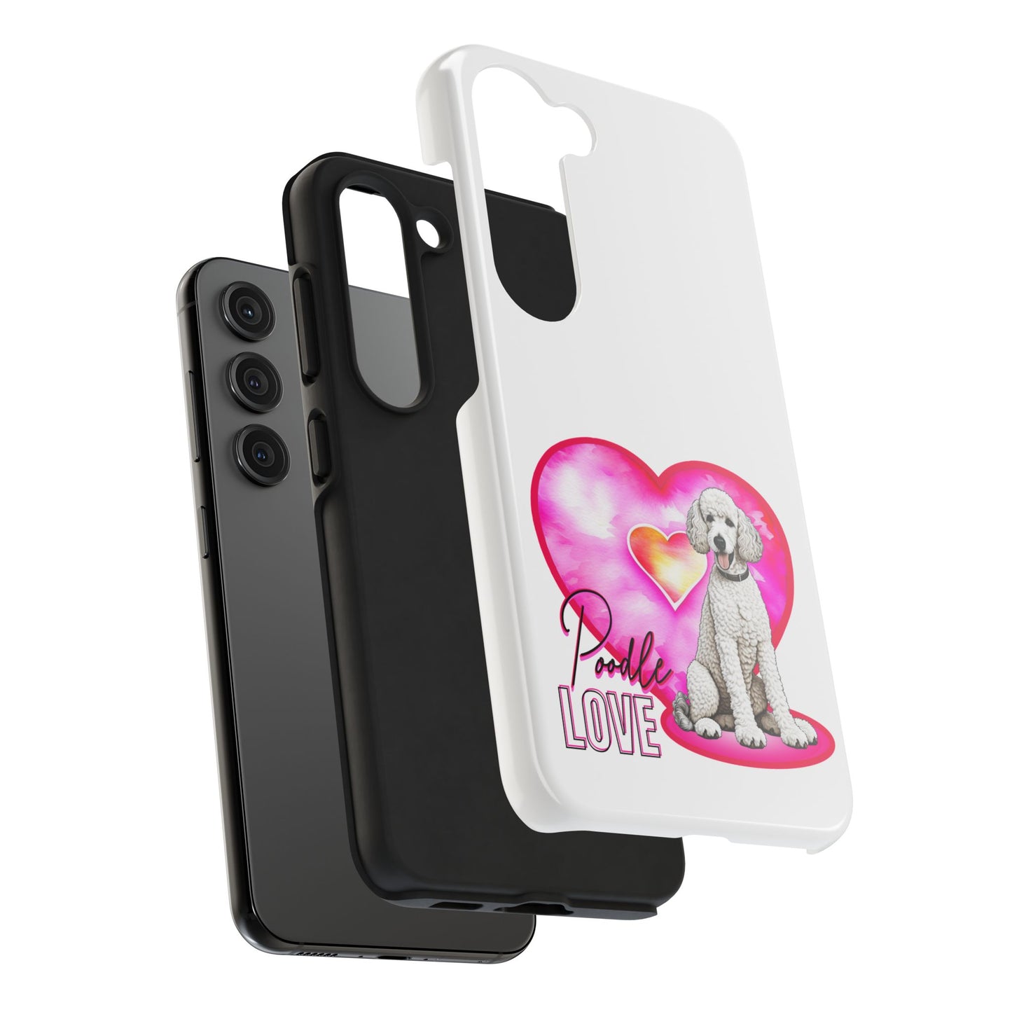 Poodle Love Tough Phone Case