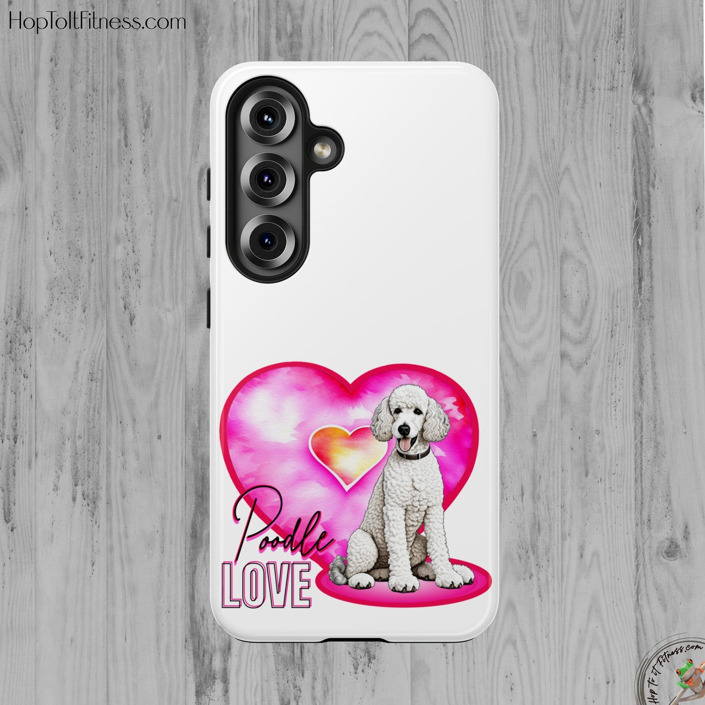 Poodle Love Tough Phone Case