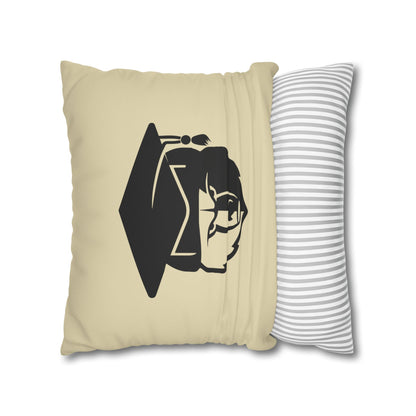 Custom Graduation Pillowcase #2– "BCHS Class of 2026 Bears" Faux Suede Throw Pillow