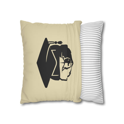 Custom Graduation Pillowcase #2– "BCHS Class of 2026 Bears" Faux Suede Throw Pillow