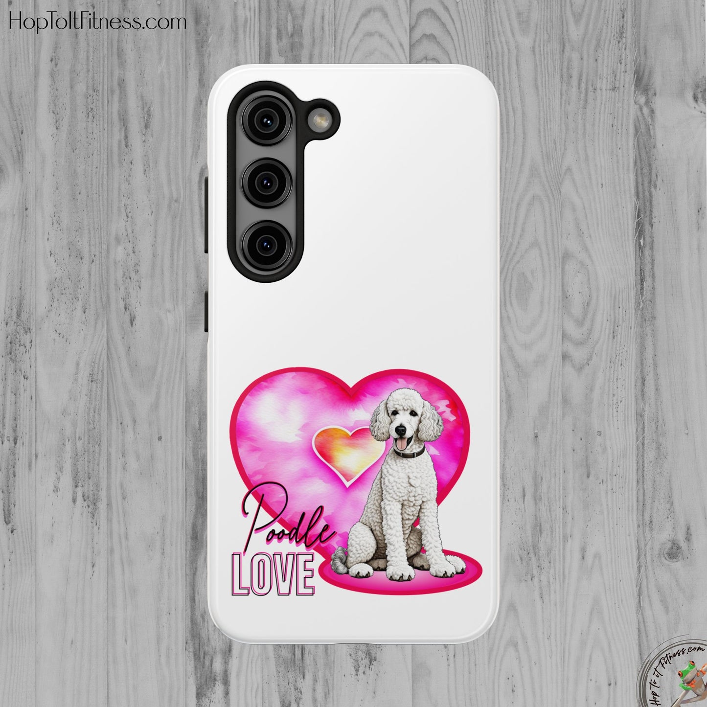 Poodle Love Tough Phone Case