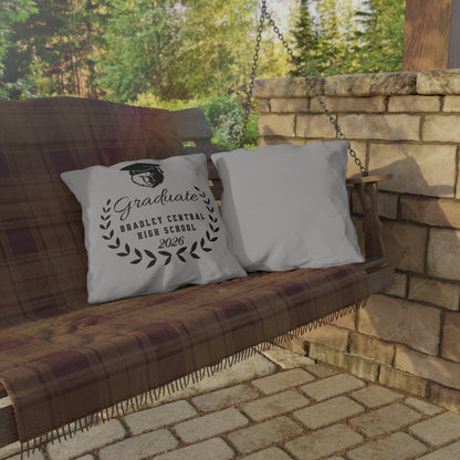 Graduation Outdoor Pillow – Bradley Central High School 2026 Graduate Throw Pillow