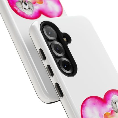 Poodle Love Tough Phone Case