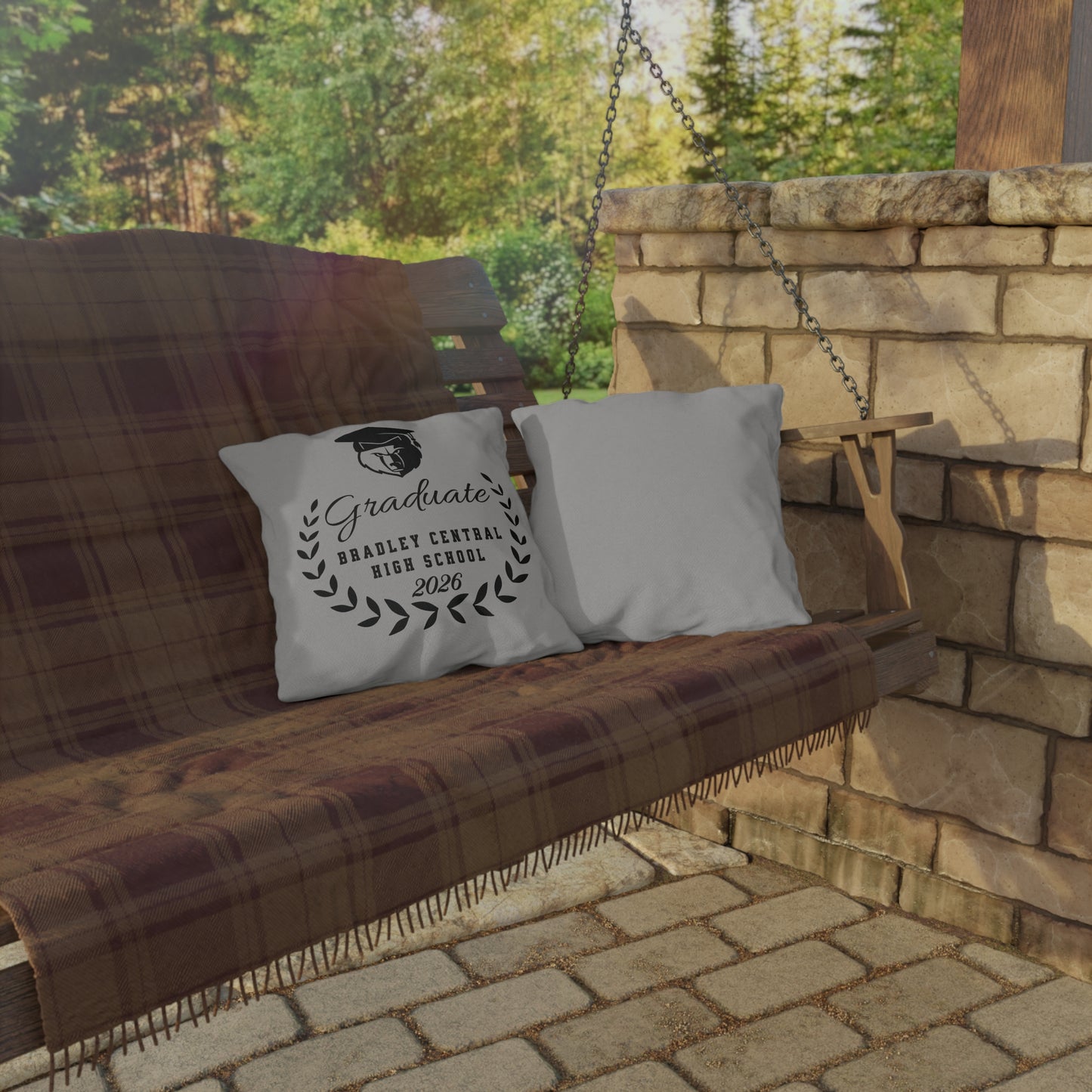 Graduation Outdoor Pillow – Bradley Central High School 2026 Graduate Throw Pillow