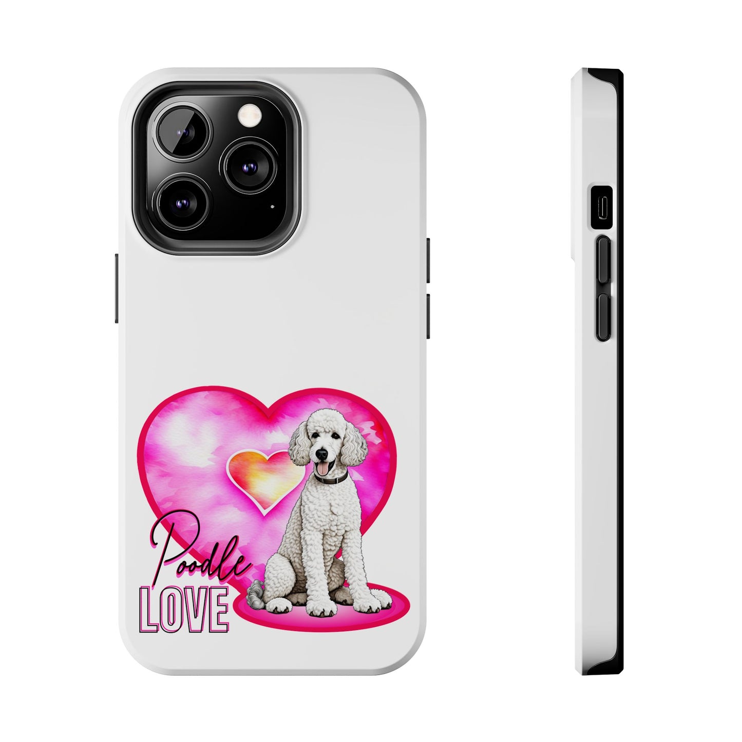 Poodle Love Tough Phone Case