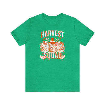 Harvest Squad Cool Cats Steam Punk Unisex Jersey Short Sleeve Tee