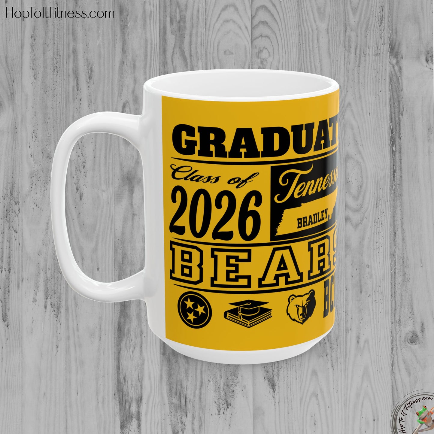 Graduate Ceramic Mug — BCHS Class of 2024 Tennessee School Pride