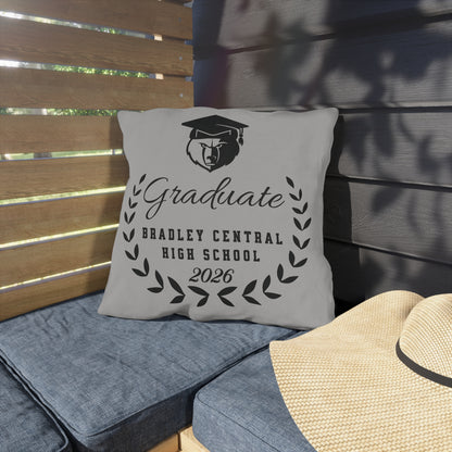 Graduation Outdoor Pillow – Bradley Central High School 2026 Graduate Throw Pillow
