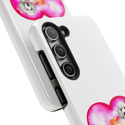 Poodle Love Tough Phone Case