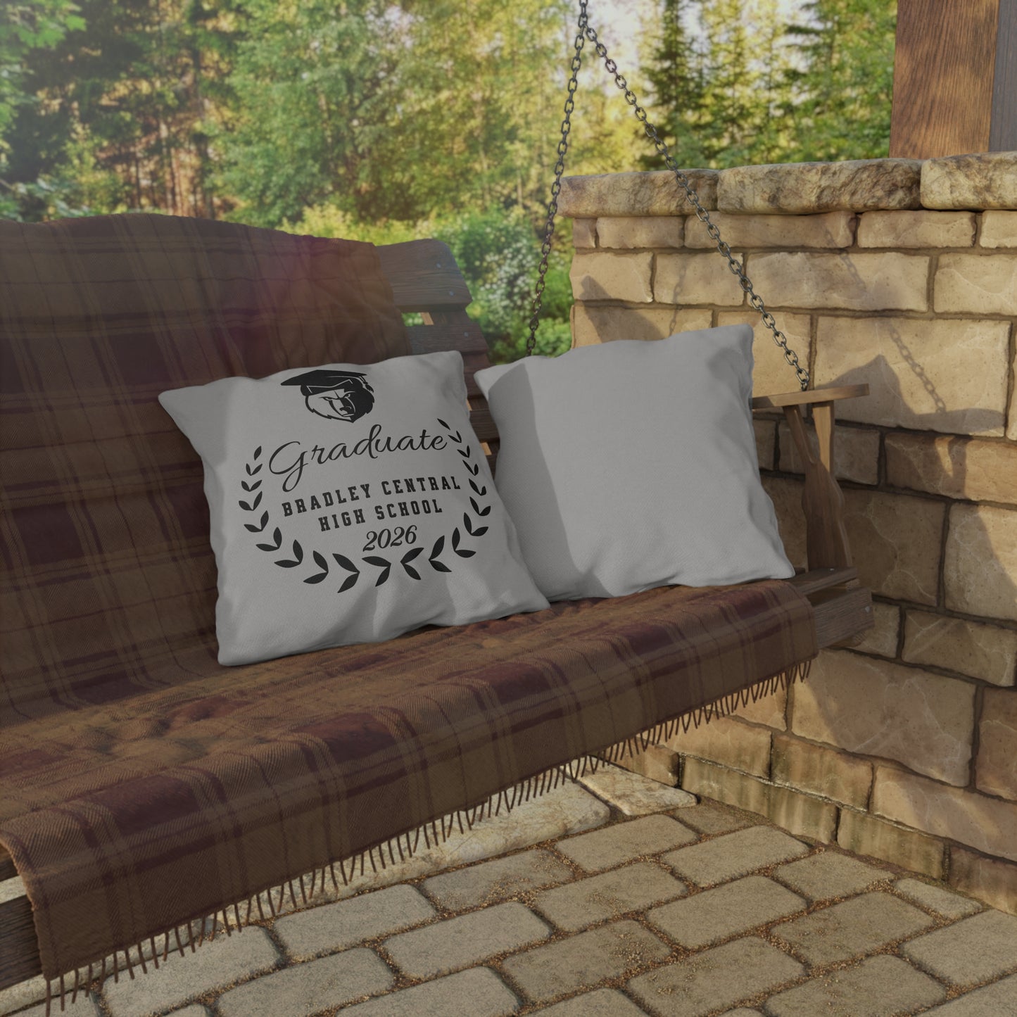 Graduation Outdoor Pillow – Bradley Central High School 2026 Graduate Throw Pillow