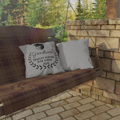 Graduation Outdoor Pillow – Bradley Central High School 2026 Graduate Throw Pillow