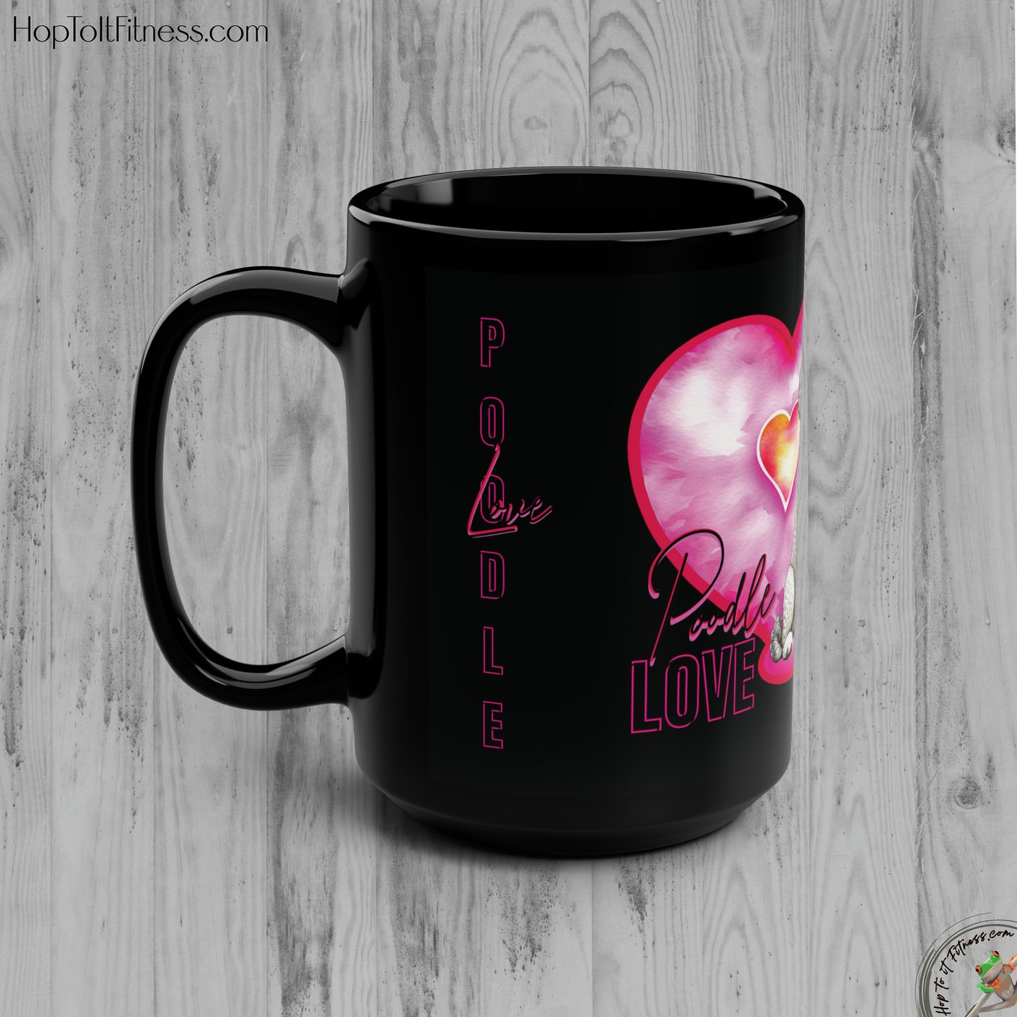 Personalizable Poodle Love Mug Valentine Mug