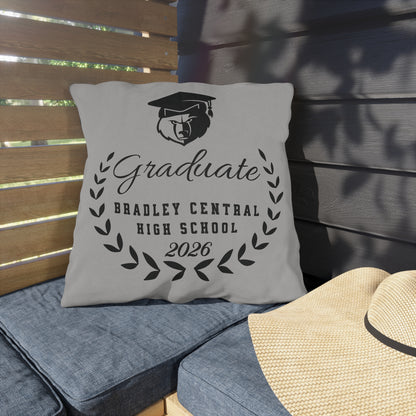 Graduation Outdoor Pillow – Bradley Central High School 2026 Graduate Throw Pillow