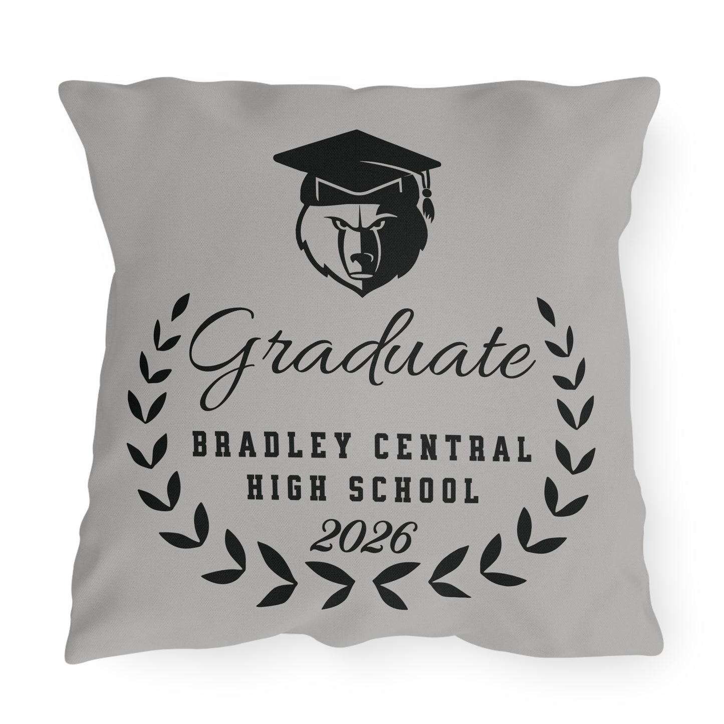 Graduation Outdoor Pillow – Bradley Central High School 2026 Graduate Throw Pillow