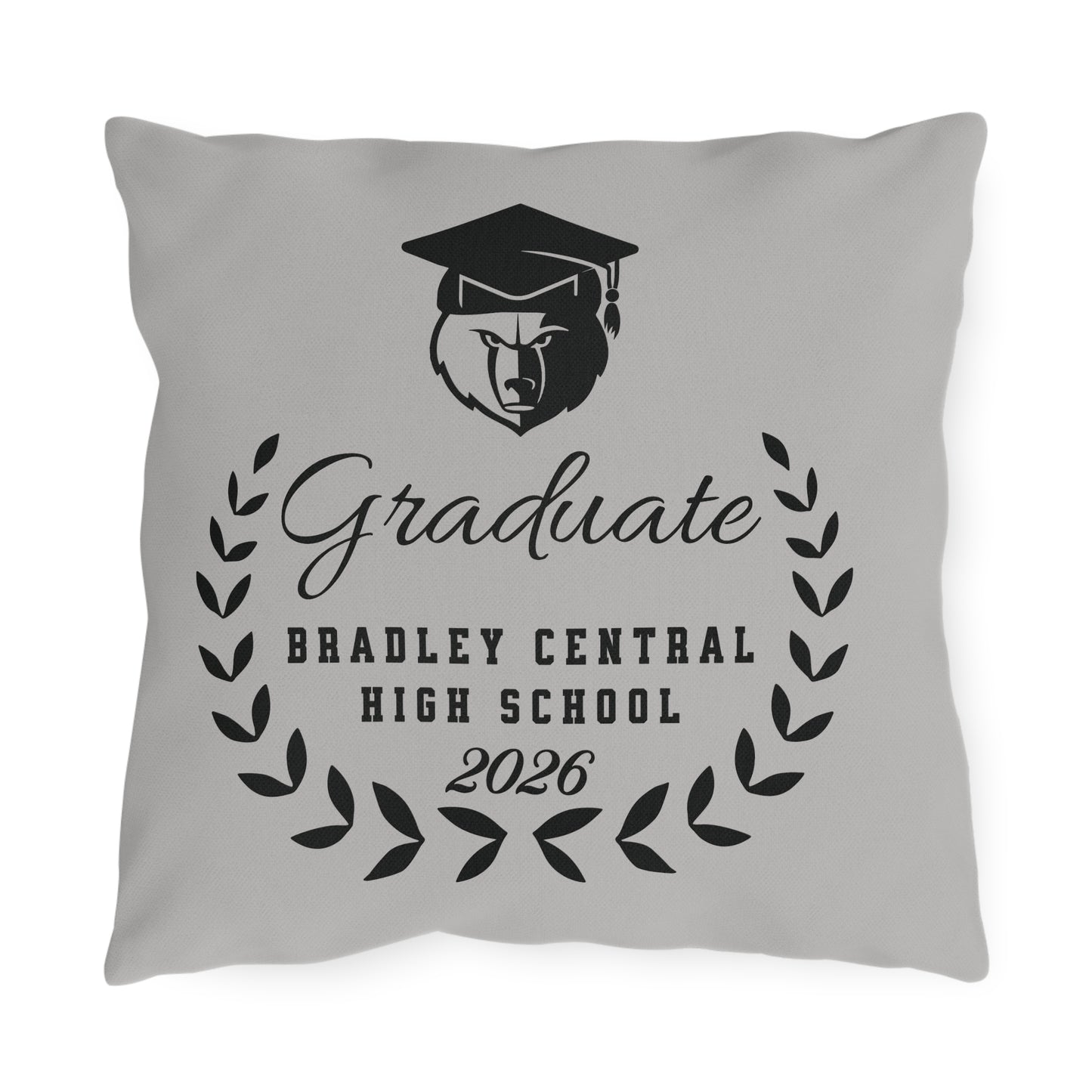 Graduation Outdoor Pillow – Bradley Central High School 2026 Graduate Throw Pillow