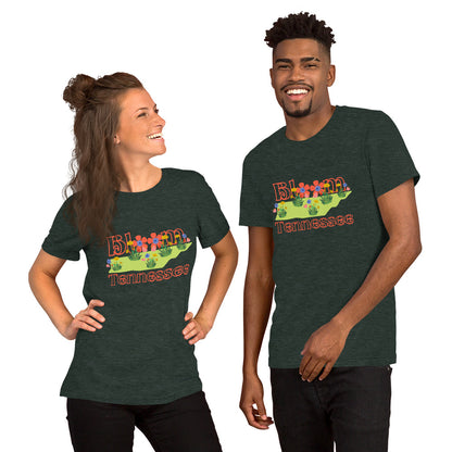 Bloom Tennessee Spring Unisex t-shirt